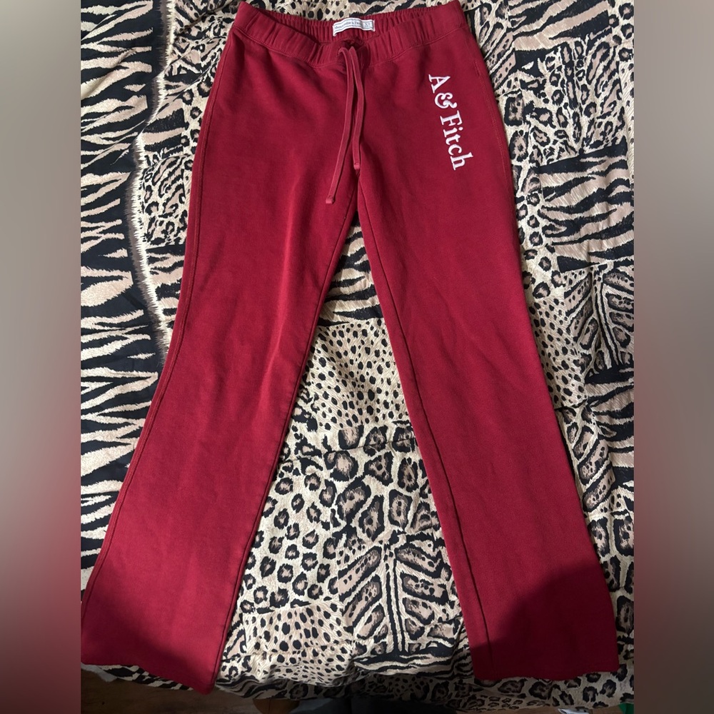 Y2K Abercombie & Fitch Low-Rise Bootcut Sweatpants